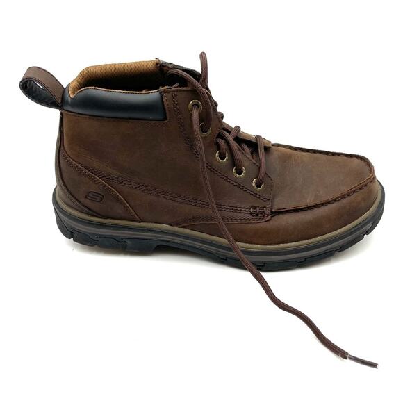 SKECHERS SN64265 Leather men\'s ankle boots size 7 main image 6